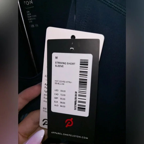 Peloton Men’s Striving Short Sleeve - Picture 5 of 6